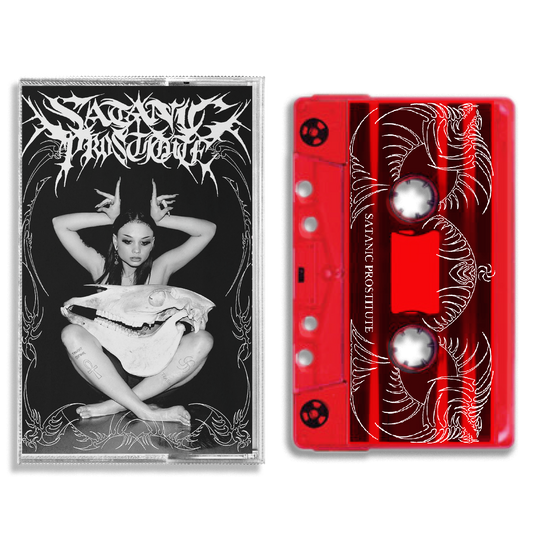 The Line/Satanic Prostitute Cassette - Red
