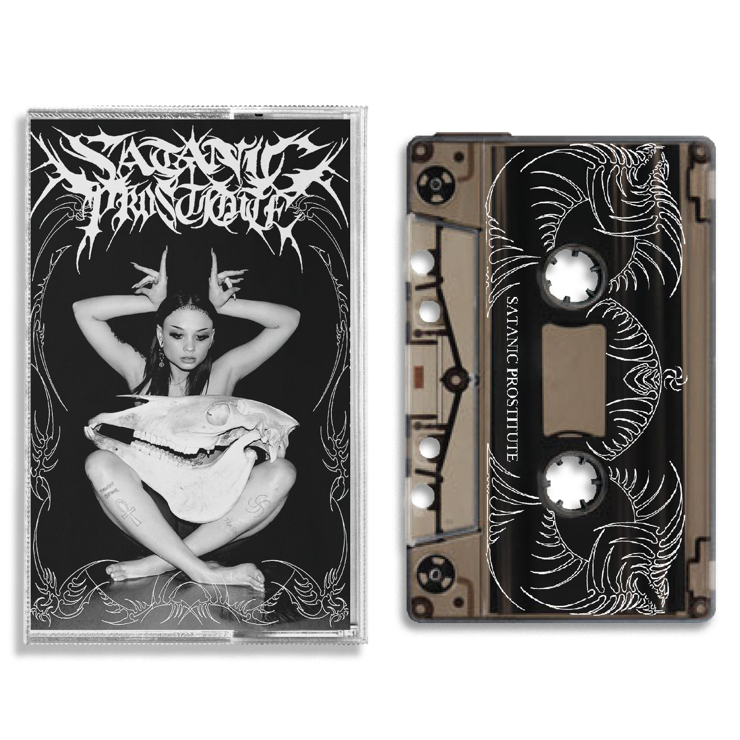 The Line/Satanic Prostitute Cassette - Smokey